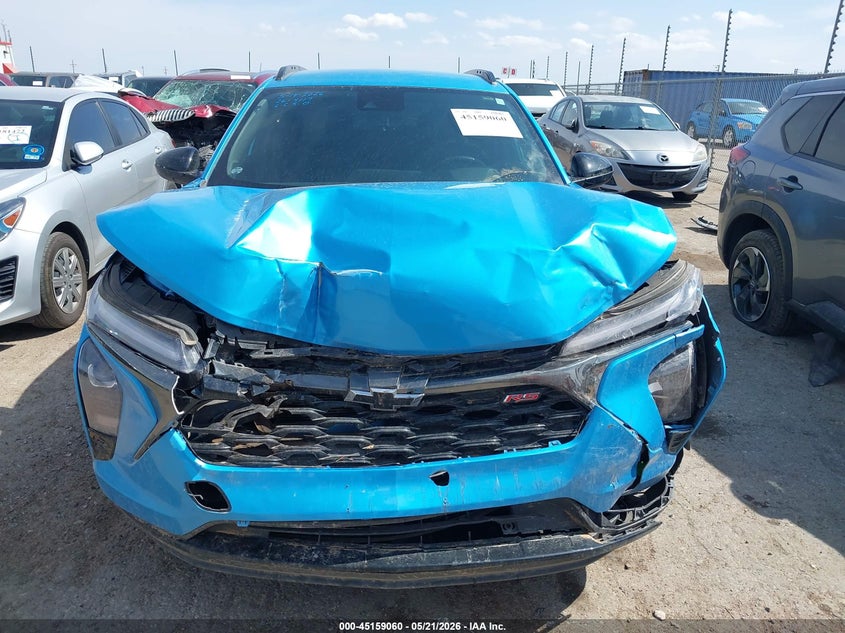 2025 Chevrolet Trax VIN KL77LJEP9SC173628 IAAI salvage auction — FRONT END, Salvage (Texas), sold $3,650 on 2026-07-29 (photo 6)