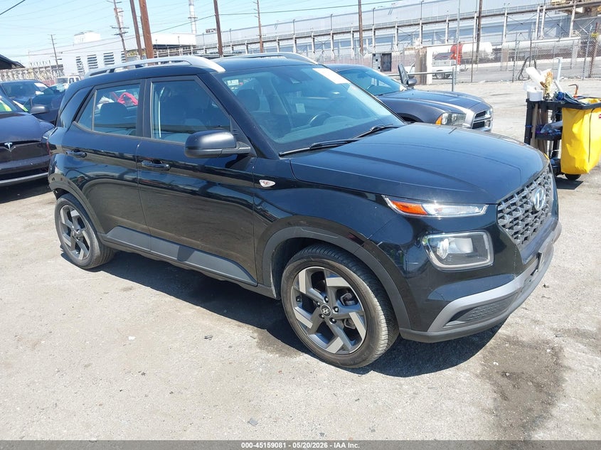2022 Hyundai Venue VIN KMHRC8A34NU137671 IAAI salvage auction — REAR END, Salvage (California), sold $2,350 on 2026-07-21 (photo 1)