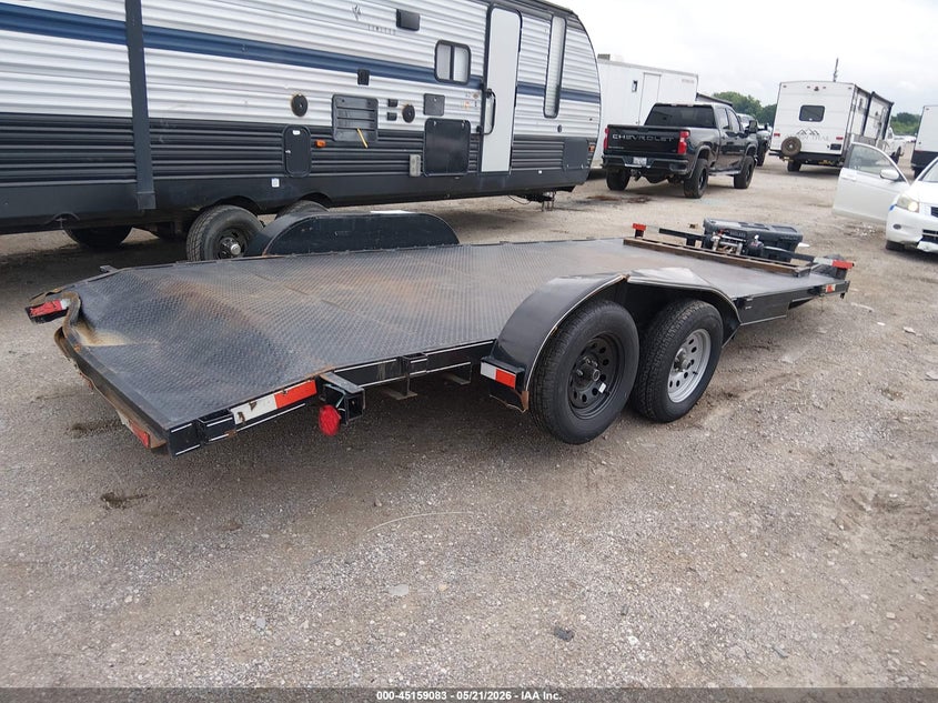 2021 Max built trailers Other VIN 7K4AC1821MC006931 IAAI salvage auction — FRONT & REAR, Salvage (Texas), sold $750 on 2026-07-14 (photo 4)