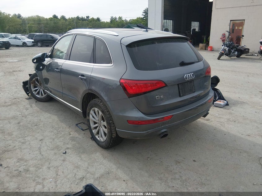 2014 Audi Q5 VIN WA1LFAFP8EA060691 IAAI salvage auction — FRONT END, Salvage (New Hampshire), sold $375 on 2026-07-29 (photo 3)