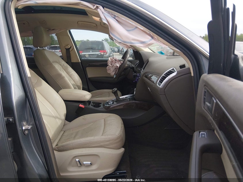 2014 Audi Q5 VIN WA1LFAFP8EA060691 IAAI salvage auction — FRONT END, Salvage (New Hampshire), sold $375 on 2026-07-29 (photo 5)