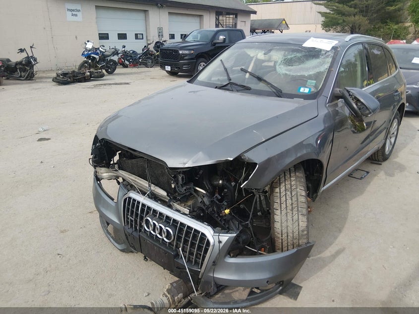 2014 Audi Q5 VIN WA1LFAFP8EA060691 IAAI salvage auction — FRONT END, Salvage (New Hampshire), sold $375 on 2026-07-29 (photo 6)