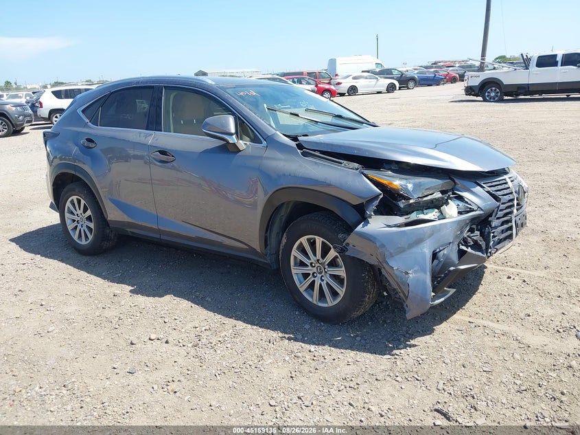 2020 Lexus Nx VIN JTJAARBZ3L2168030 IAAI salvage auction — SIDE, Original (Texas), sold $3,600 on 2026-08-31 (photo 1)