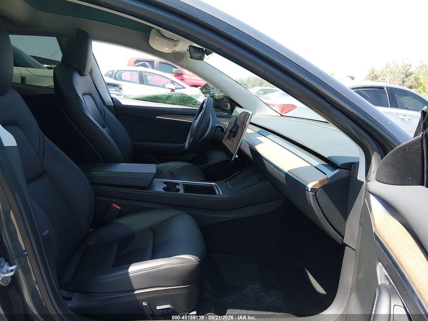 2023 Tesla Model 3 VIN 5YJ3E1EC9PF712204 IAAI salvage auction — LEFT SIDE, Salvage (California), sold $11,300 on 2026-07-16 (photo 5)