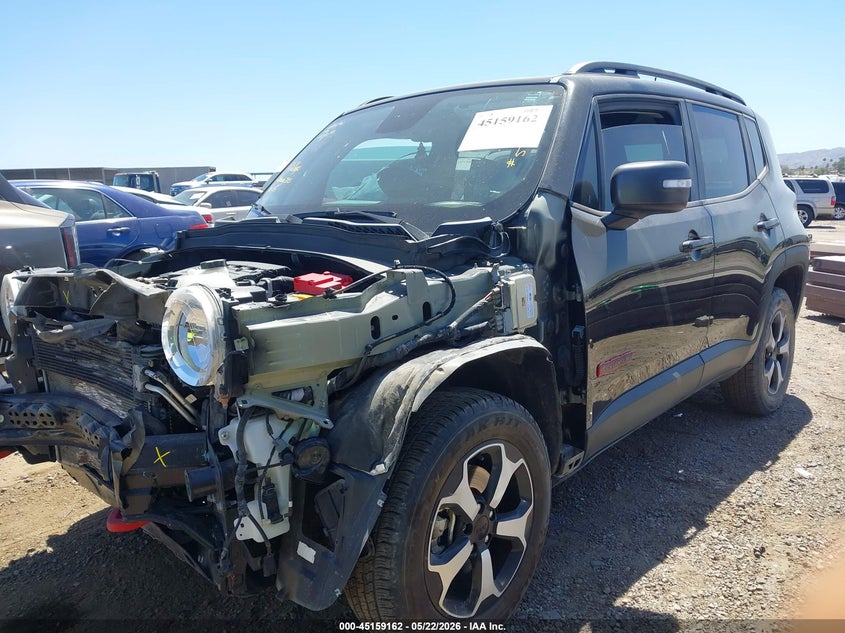 2020 Jeep Renegade VIN ZACNJBC19LPL34090 IAAI salvage auction — FRONT END, Salvage (Arizona), sold $2,725 on 2026-07-07 (photo 2)