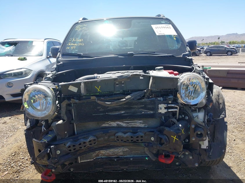 2020 Jeep Renegade VIN ZACNJBC19LPL34090 IAAI salvage auction — FRONT END, Salvage (Arizona), sold $2,725 on 2026-07-07 (photo 6)