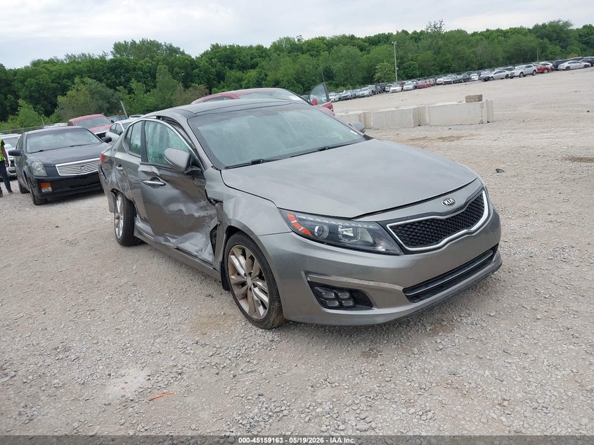 2015 Kia Optima VIN 5XXGR4A61FG421876 IAAI salvage auction — RIGHT SIDE, Salvage (Ohio), sold $1,275 on 2026-07-29 (photo 1)