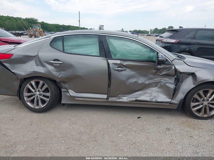 2015 Kia Optima VIN 5XXGR4A61FG421876 IAAI salvage auction — RIGHT SIDE, Salvage (Ohio), sold $1,275 on 2026-07-29 (photo 6)
