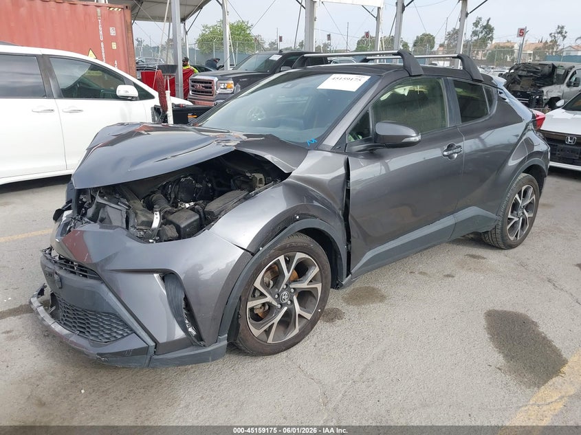 2020 Toyota C-hr VIN JTNKHMBX0L1084639 IAAI salvage auction — FRONT END, Salvage Title, sold $3,750 on 2026-07-15 (photo 2)
