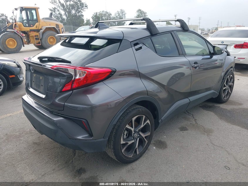 2020 Toyota C-hr VIN JTNKHMBX0L1084639 IAAI salvage auction — FRONT END, Salvage Title, sold $3,750 on 2026-07-15 (photo 4)