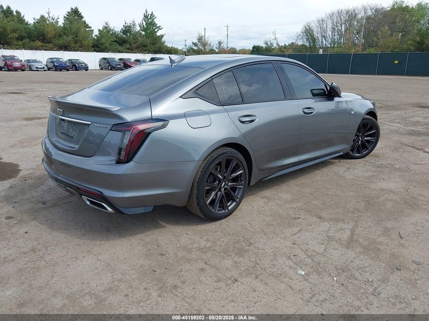 2020 Cadillac Ct5 VIN 1G6DP5RK5L0154144 IAAI salvage auction — UNDERCARRIAGE, Salvage (Indiana), sold $13,900 on 2026-07-07 (photo 4)