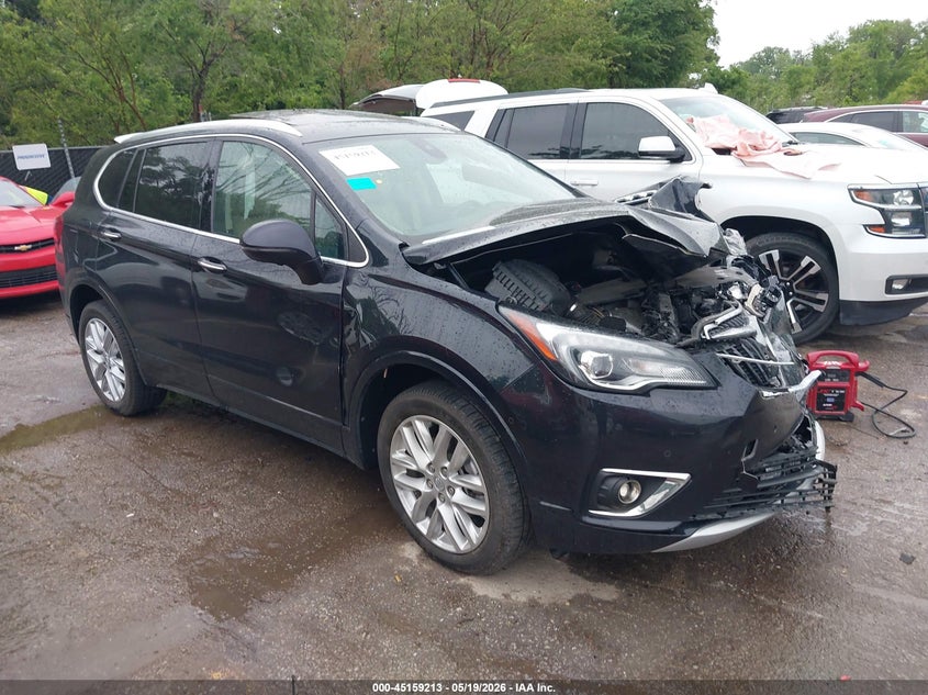 2020 Buick Envision VIN LRBFX4SX9LD083298 IAAI salvage auction — FRONT END, Salvage (Missouri), sold $550 on 2026-07-15 (photo 1)