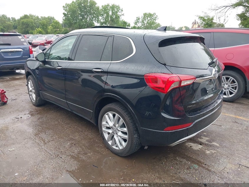 2020 Buick Envision VIN LRBFX4SX9LD083298 IAAI salvage auction — FRONT END, Salvage (Missouri), sold $550 on 2026-07-15 (photo 3)