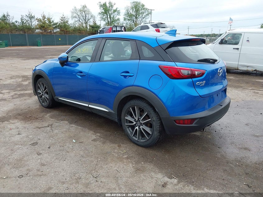 2016 Mazda Cx-3 VIN JM1DKBD73G0107133 IAAI salvage auction — FRONT END, Clear (Indiana), sold $2,100 on 2026-07-14 (photo 3)