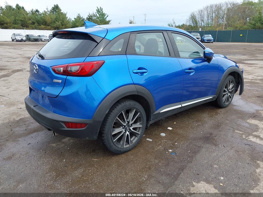 2016 Mazda Cx-3 VIN JM1DKBD73G0107133 IAAI salvage auction — FRONT END, Clear (Indiana), sold $2,100 on 2026-07-14 (photo 4)
