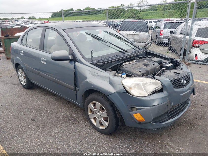 2007 Kia Rio VIN KNADE123876267830 IAAI salvage auction — FRONT END, Salvage (Iowa), sold $500 on 2026-07-07 (photo 1)