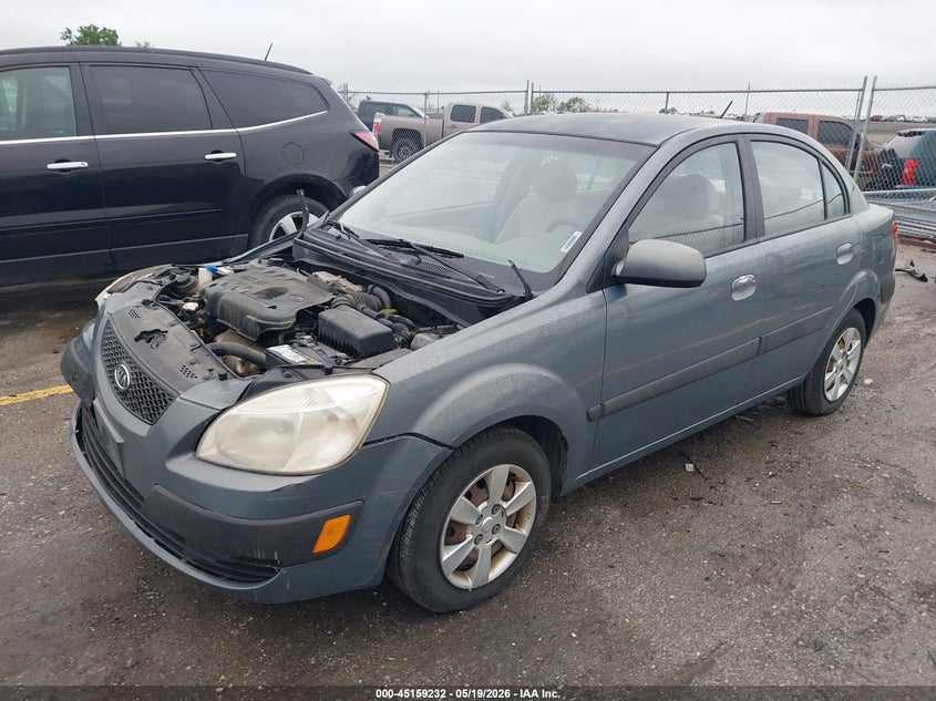 2007 Kia Rio VIN KNADE123876267830 IAAI salvage auction — FRONT END, Salvage (Iowa), sold $500 on 2026-07-07 (photo 2)
