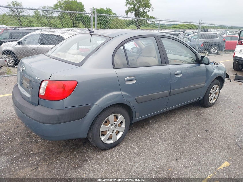 2007 Kia Rio VIN KNADE123876267830 IAAI salvage auction — FRONT END, Salvage (Iowa), sold $500 on 2026-07-07 (photo 4)