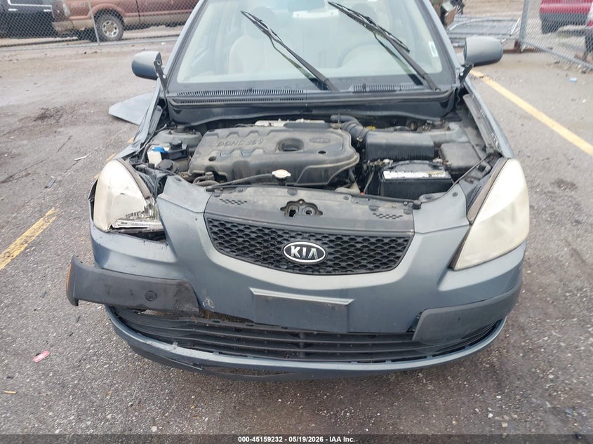 2007 Kia Rio VIN KNADE123876267830 IAAI salvage auction — FRONT END, Salvage (Iowa), sold $500 on 2026-07-07 (photo 6)