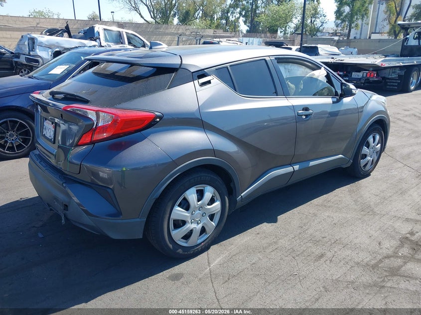 2019 Toyota C-hr VIN JTNKHMBX3K1060592 IAAI salvage auction — LEFT REAR, Salvage Certificate (California), sold $3,400 on 2026-07-31 (photo 4)
