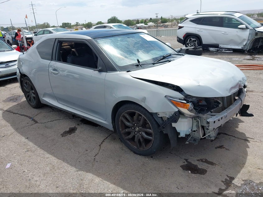 2014 Scion Tc VIN JTKJF5C76E3070495 IAAI salvage auction — FRONT END, Salvage (New Mexico), sold $25 on 2026-07-29 (photo 1)