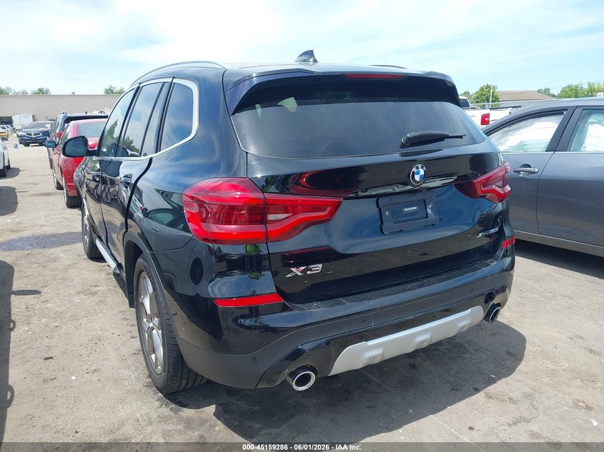 2021 BMW X3 VIN 5UXTY5C02M9H59301 IAAI salvage auction — LEFT SIDE, Salvage Title, sold $15,550 on 2026-07-07 (photo 3)