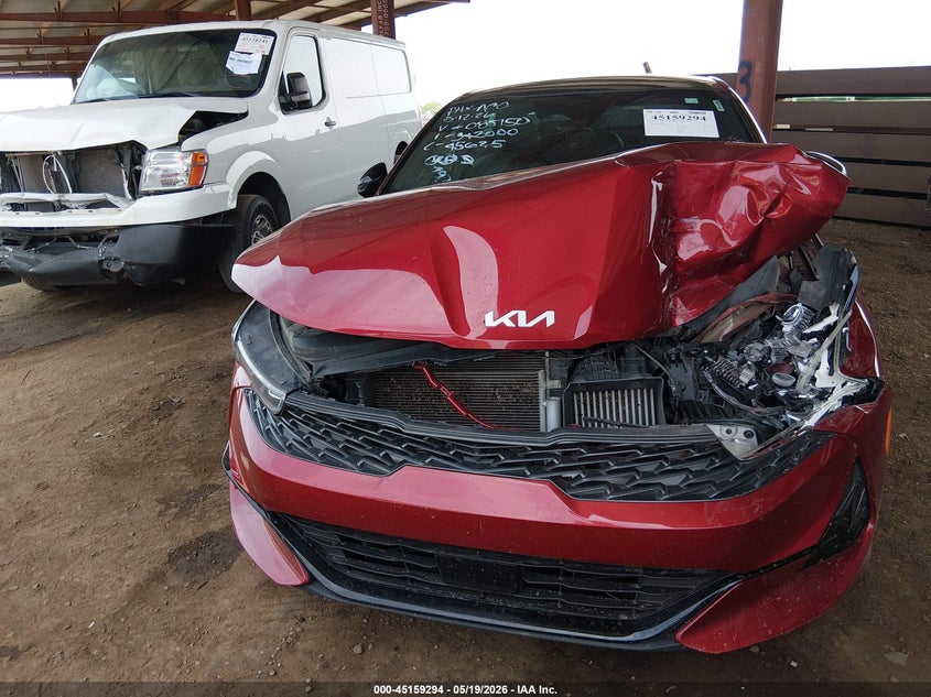 2022 Kia K5 VIN 5XXG64J2XNG085150 IAAI salvage auction — LEFT FRONT, Salvage (Arizona), sold $3,400 on 2026-07-14 (photo 6)