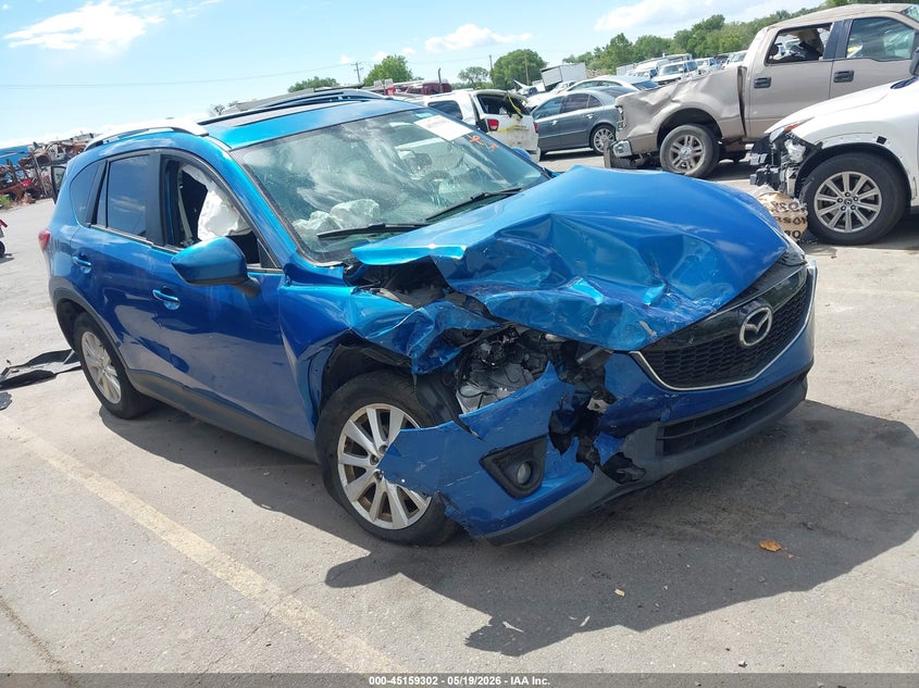 2014 Mazda Cx-5 VIN JM3KE4CY4E0322075 IAAI salvage auction — FRONT END, Salvage (Utah), sold $1,350 on 2026-07-16 (photo 1)