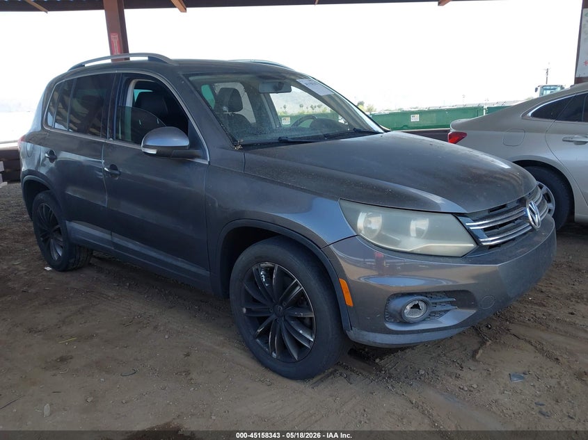 2012 Volkswagen Tiguan VIN WVGAV7AX0CW093254 IAAI salvage auction — NORMAL WEAR, Clear-Dealer Only (Arizona), sold $425 on 2026-07-28 (photo 1)