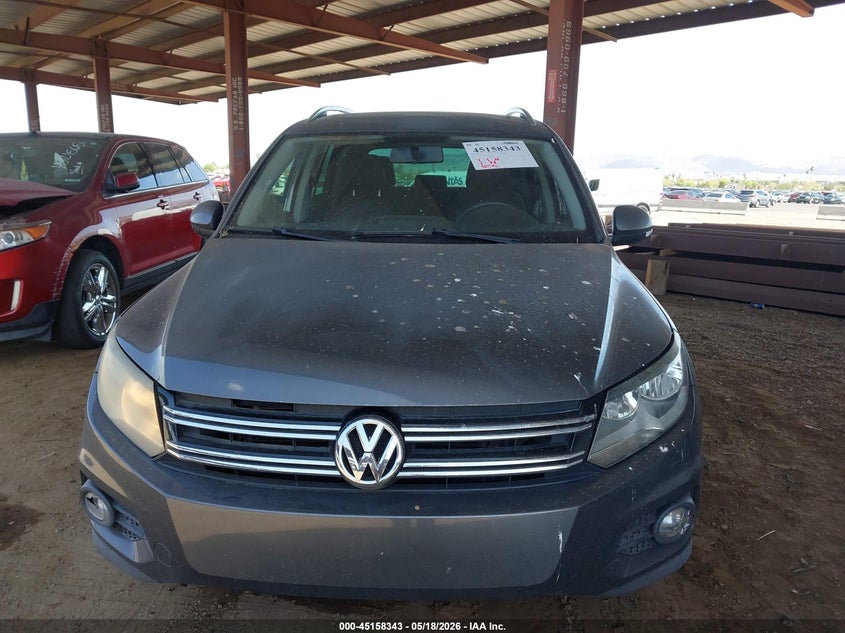 2012 Volkswagen Tiguan VIN WVGAV7AX0CW093254 IAAI salvage auction — NORMAL WEAR, Clear-Dealer Only (Arizona), sold $425 on 2026-07-28 (photo 6)