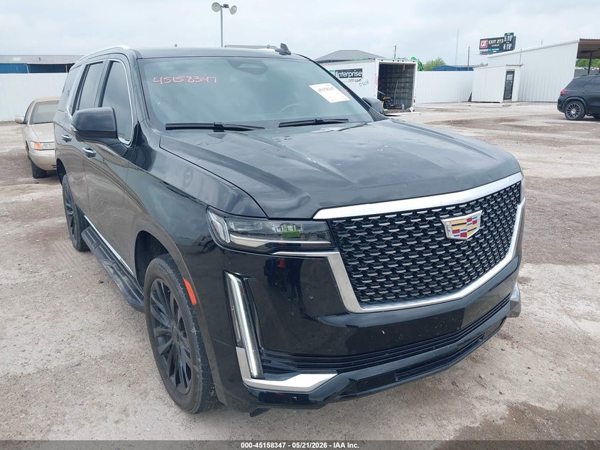 2022 Cadillac Escalade VIN 1GYS3AKL4NR111483 IAAI salvage auction — HAIL, Original (Texas), sold $28,250 on 2026-07-30 (photo 1)