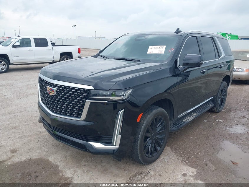 2022 Cadillac Escalade VIN 1GYS3AKL4NR111483 IAAI salvage auction — HAIL, Original (Texas), sold $28,250 on 2026-07-30 (photo 2)