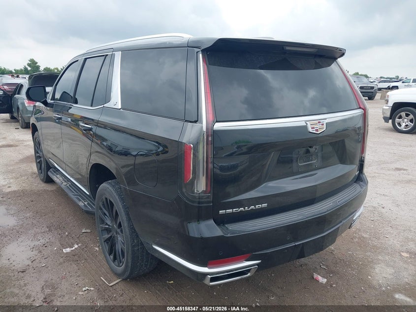 2022 Cadillac Escalade VIN 1GYS3AKL4NR111483 IAAI salvage auction — HAIL, Original (Texas), sold $28,250 on 2026-07-30 (photo 3)