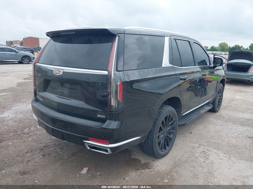 2022 Cadillac Escalade VIN 1GYS3AKL4NR111483 IAAI salvage auction — HAIL, Original (Texas), sold $28,250 on 2026-07-30 (photo 4)