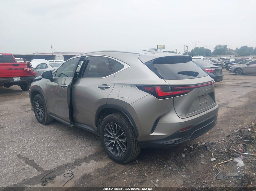 2023 Lexus Nx VIN 2T2GGCEZ8PC017935 IAAI salvage auction — FRONT END, Salvage (Texas), sold $14,200 on 2026-07-11 (photo 3)