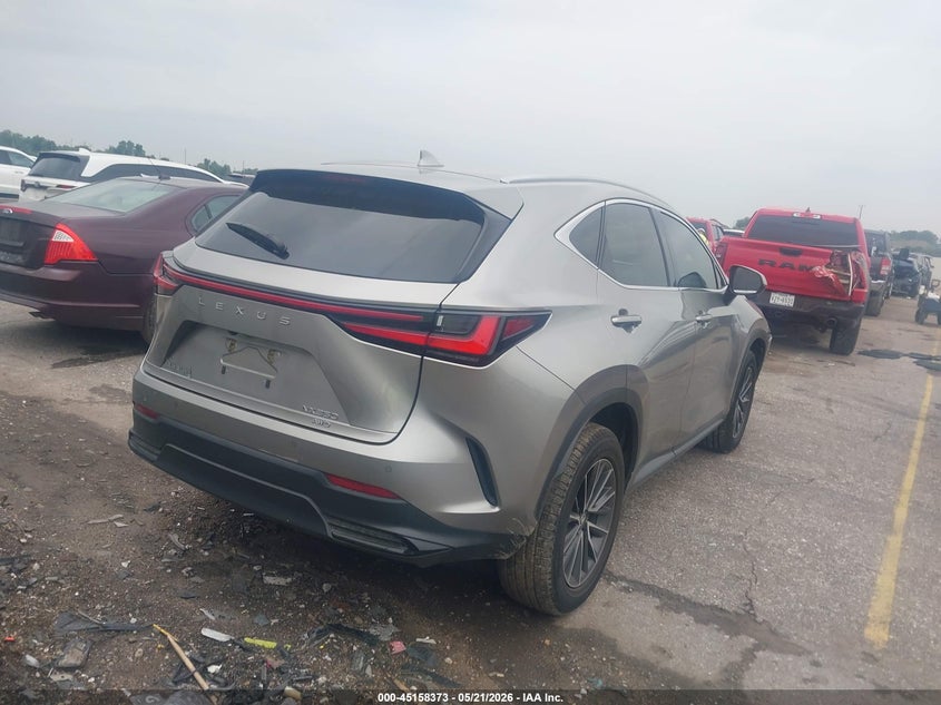 2023 Lexus Nx VIN 2T2GGCEZ8PC017935 IAAI salvage auction — FRONT END, Salvage (Texas), sold $14,200 on 2026-07-11 (photo 4)