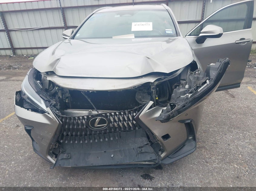 2023 Lexus Nx VIN 2T2GGCEZ8PC017935 IAAI salvage auction — FRONT END, Salvage (Texas), sold $14,200 on 2026-07-11 (photo 6)