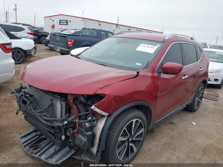 2019 Nissan Rogue VIN 5N1AT2MT1KC770720 IAAI salvage auction — FRONT END, Original (Texas), sold $25 on 2026-07-10 (photo 2)