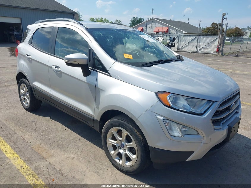 2019 Ford Ecosport VIN MAJ6S3GL5KC309105 IAAI salvage auction — HAIL, Salvage (Ohio), sold $1,225 on 2026-07-28 (photo 1)