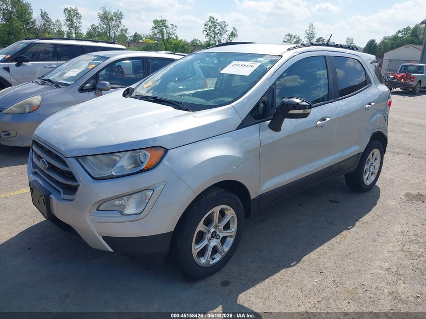 2019 Ford Ecosport VIN MAJ6S3GL5KC309105 IAAI salvage auction — HAIL, Salvage (Ohio), sold $1,225 on 2026-07-28 (photo 2)