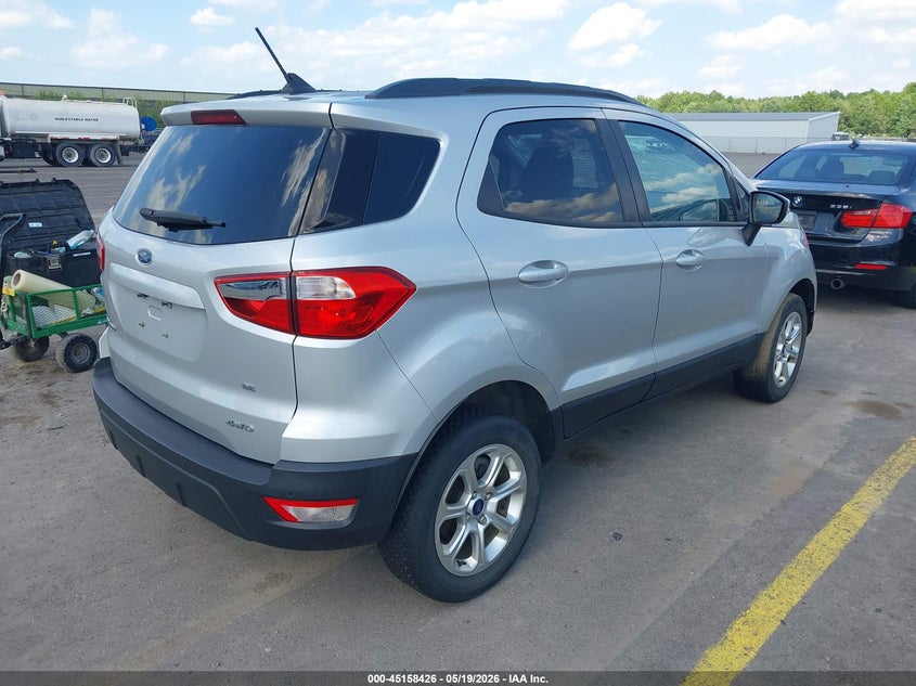 2019 Ford Ecosport VIN MAJ6S3GL5KC309105 IAAI salvage auction — HAIL, Salvage (Ohio), sold $1,225 on 2026-07-28 (photo 4)