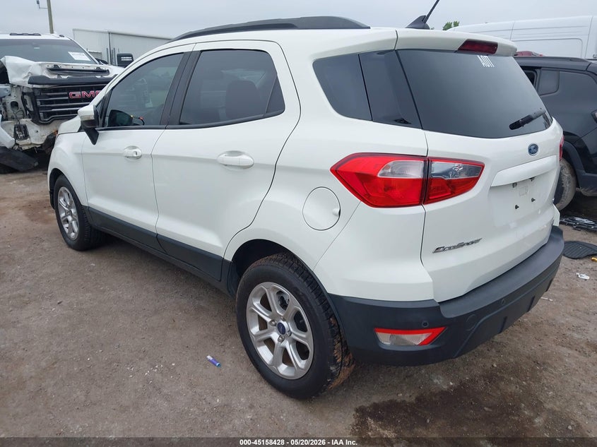2020 Ford Ecosport VIN MAJ3S2GE0LC330525 IAAI salvage auction — FRONT END, Salvage (Oklahoma), sold $1,550 on 2026-07-08 (photo 3)