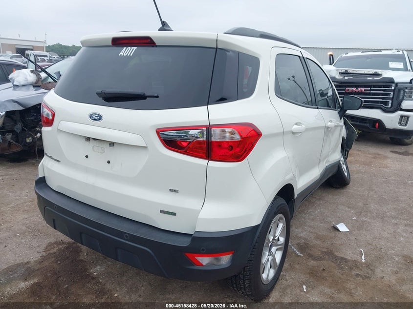 2020 Ford Ecosport VIN MAJ3S2GE0LC330525 IAAI salvage auction — FRONT END, Salvage (Oklahoma), sold $1,550 on 2026-07-08 (photo 4)