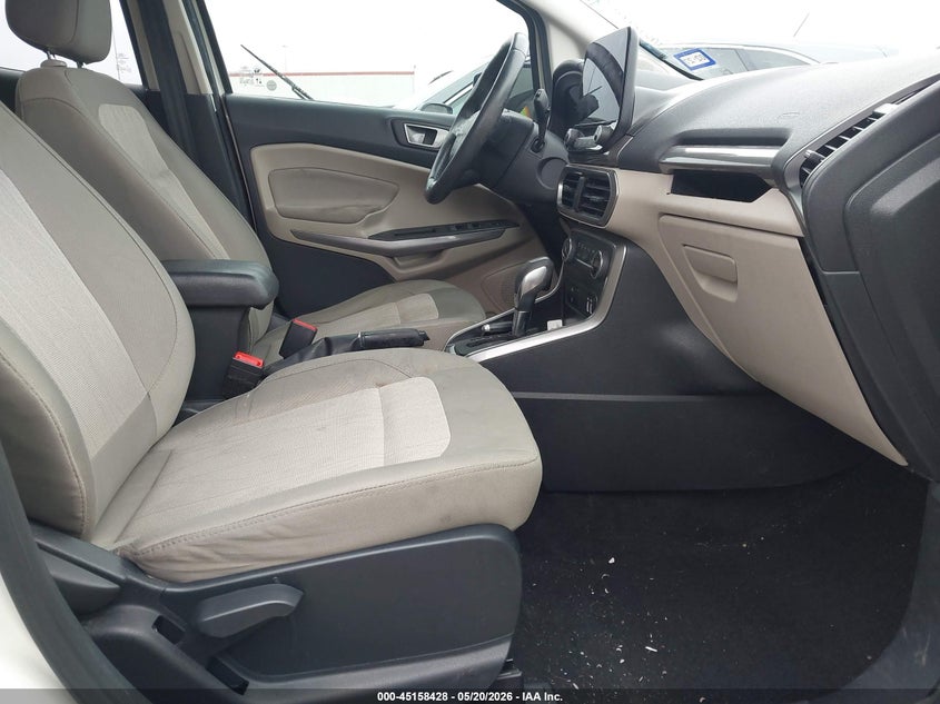 2020 Ford Ecosport VIN MAJ3S2GE0LC330525 IAAI salvage auction — FRONT END, Salvage (Oklahoma), sold $1,550 on 2026-07-08 (photo 5)