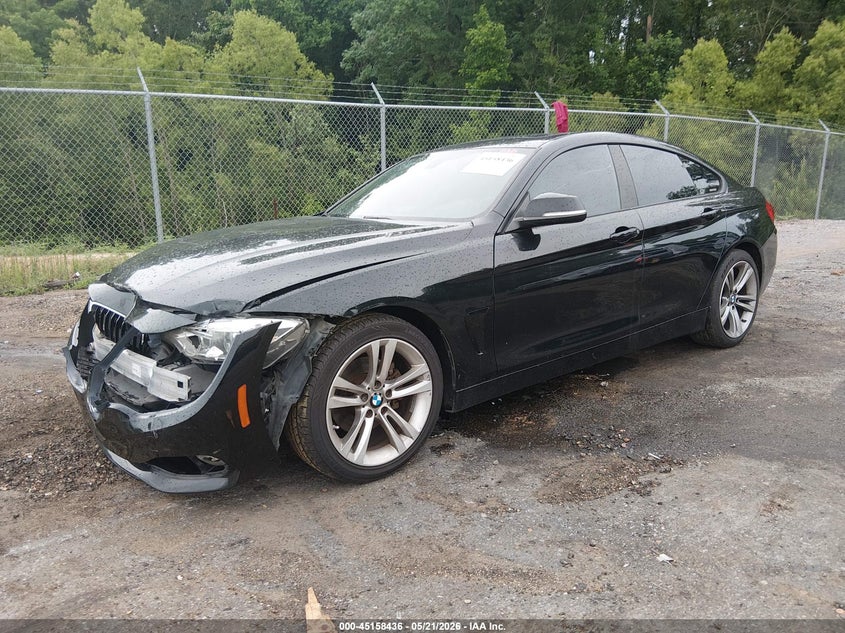 2015 BMW 4er VIN WBA4A9C54FD416190 IAAI salvage auction — FRONT END, Salvage (Mississippi), sold $550 on 2026-08-12 (photo 2)