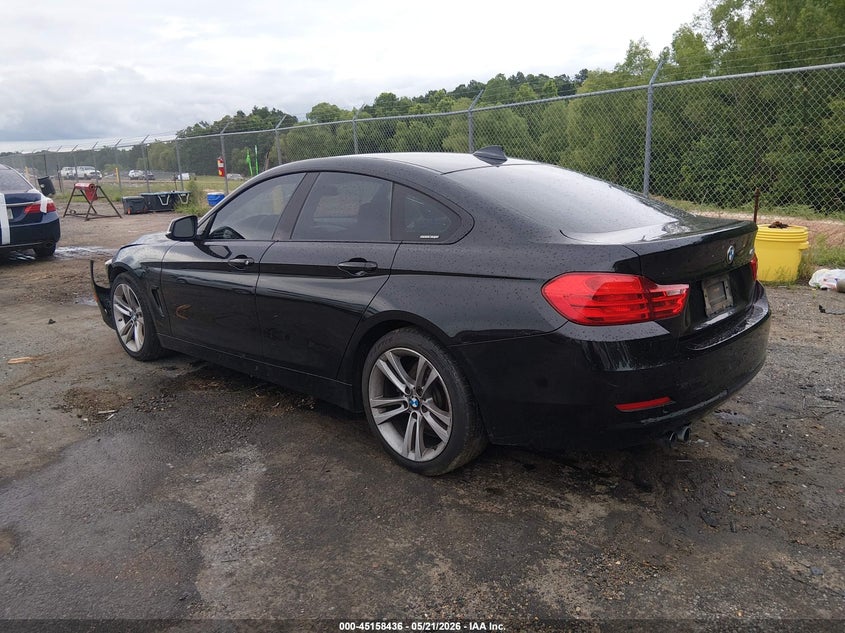 2015 BMW 4er VIN WBA4A9C54FD416190 IAAI salvage auction — FRONT END, Salvage (Mississippi), sold $550 on 2026-08-12 (photo 3)