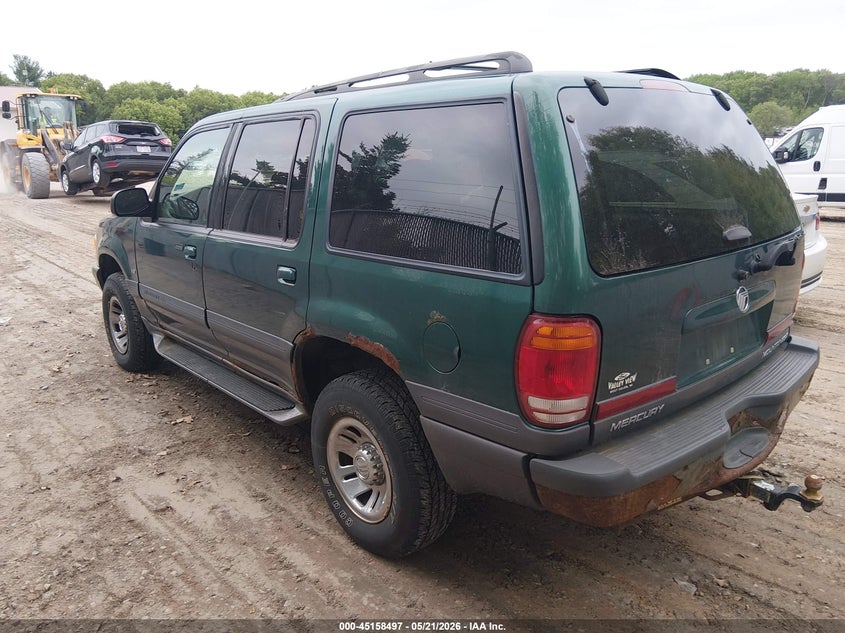 2000 Mercury Mountaineer VIN 4M2DU86P6YUJ34700 IAAI salvage auction — NORMAL WEAR, Clear-Endorsement (Wisconsin), sold $425 on 2026-07-22 (photo 3)