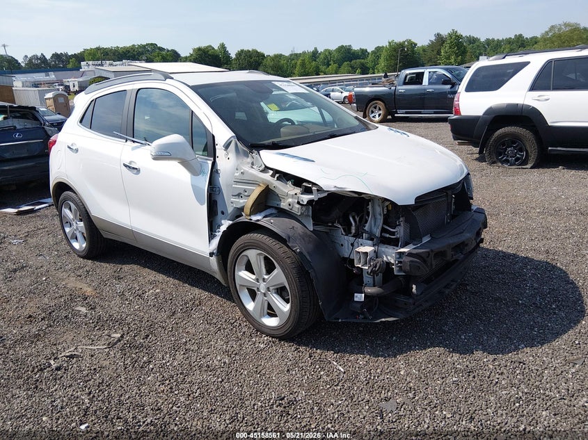 2015 Buick Encore VIN KL4CJCSB9FB053040 IAAI salvage auction — FRONT & REAR, Salvage (South Carolina), sold $900 on 2026-07-14 (photo 1)