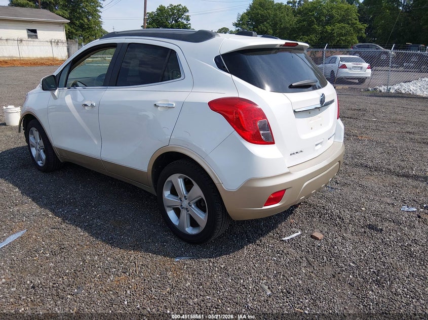 2015 Buick Encore VIN KL4CJCSB9FB053040 IAAI salvage auction — FRONT & REAR, Salvage (South Carolina), sold $900 on 2026-07-14 (photo 3)
