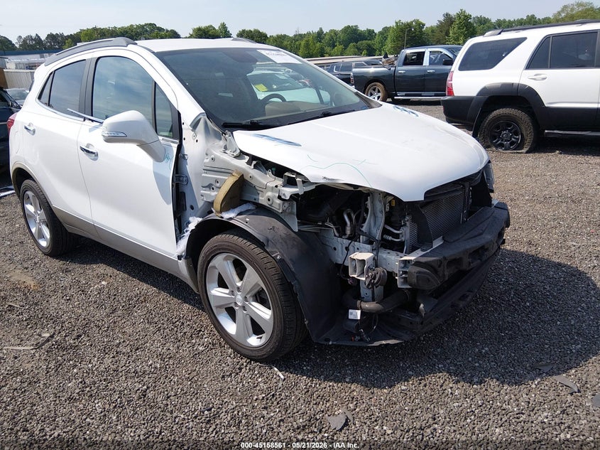 2015 Buick Encore VIN KL4CJCSB9FB053040 IAAI salvage auction — FRONT & REAR, Salvage (South Carolina), sold $900 on 2026-07-14 (photo 6)